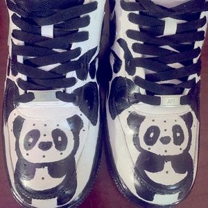 Custom Nike AF1 ( PandaForce) Men’s size 10 !